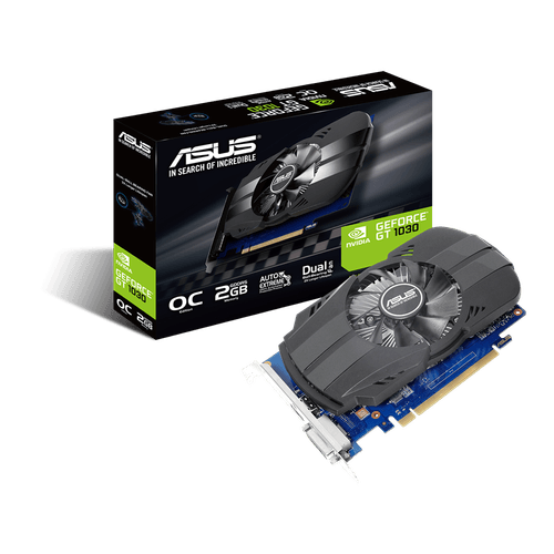 Placa de video ASUS GeForce GT 1030 Phoenix OC 2GB