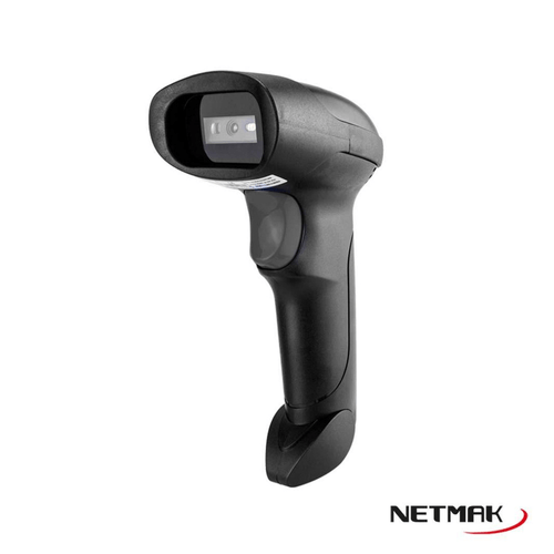 Lector de código de barras y QR USB Netmak NM-LC207