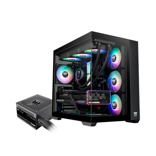 Gabinete Thermaltake View 380 LITE FAN ARGB C/850W