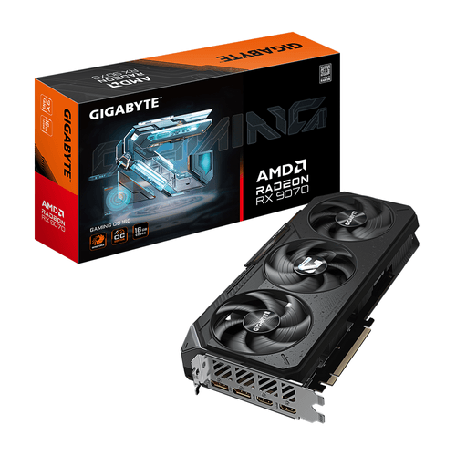 Placa de video Gigabyte Radeon RX 9070 Gaming 16GB