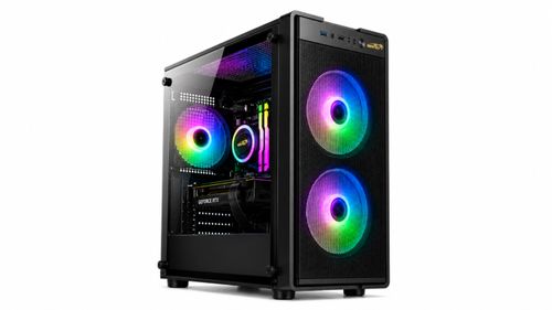 Gabinete Sentey Coyote BLKA ARGB Black