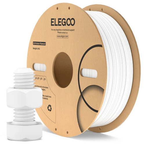 Filamento Elegoo ABS 1.75mm 1Kg Blanco