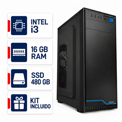 PC Armada Intel Core i3 16GB RAM SSD 480GB