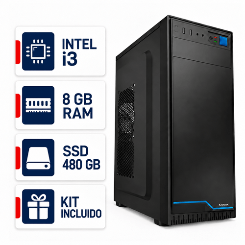 PC Armada Intel Core i3 8GB RAM SSD 480GB