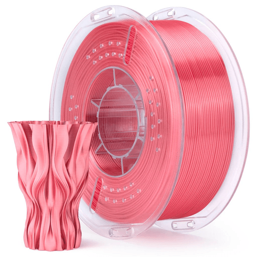 Filamento Elegoo Silk PLA Rosa Coral 1.75mm 1kg