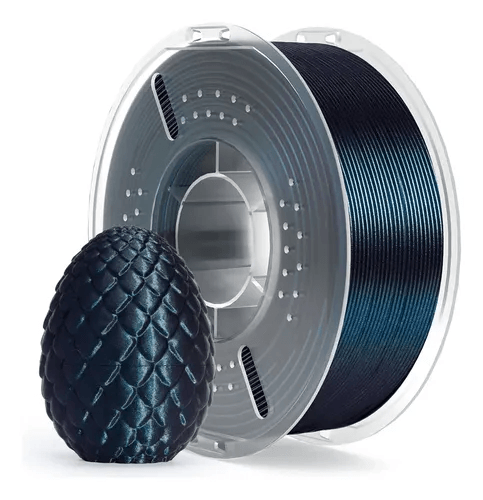 Filamento Elegoo Silk PLA Negro Galáctico 1.75mm