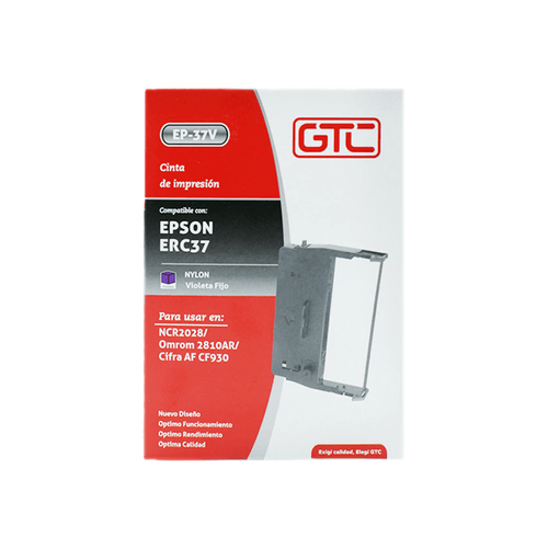 Cinta GTC para Epson ERC-37
