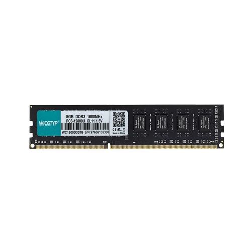Memoria RAM WICGTYP 8GB DDR3 1600MHz